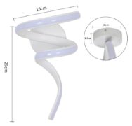 POWERTECH LED φωτιστικό τοίχου HLL-0169, 12W, 4000K, 960lm, λευκό 9 POWERTECH LED φωτιστικό τοίχου HLL-0169, 12W, 4000K, 960lm, λευκό 4