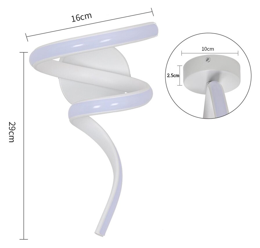 POWERTECH LED φωτιστικό τοίχου HLL-0169, 12W, 4000K, 960lm, λευκό 6 POWERTECH LED φωτιστικό τοίχου HLL-0169, 12W, 4000K, 960lm, λευκό - Image 4