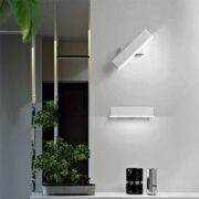 POWERTECH LED φωτιστικό τοίχου HLL-0171, 15W, 4000K, 1200lm, περιστρεφόμενο, λευκό 5