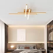 POWERTECH LED φωτιστικό οροφής HLL-0179, 50W, 4500K, 9x60x60cm, χρυσό 3