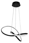 POWERTECH LED φωτιστικό οροφής HLL-0180, 50W, 4000K, Φ60cm x 120cm, μαύρο 1