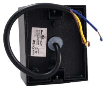 POWERTECH φωτιστικό τοίχου HLL-0187 για GU10 λάμπα, μεταλλικό, IP65, μαύρο 4