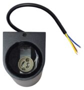 POWERTECH φωτιστικό τοίχου HLL-0188 για 2x GU10 λάμπες, μεταλλικό, IP65, μαύρο 10 POWERTECH φωτιστικό τοίχου HLL-0188 για 2x GU10 λάμπες, μεταλλικό, IP65, μαύρο 3