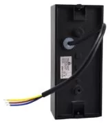 POWERTECH φωτιστικό τοίχου HLL-0188 για 2x GU10 λάμπες, μεταλλικό, IP65, μαύρο 4