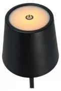 POWERTECH LED επιτραπέζιο φωτιστικό HLL-0193, ρυθμιζόμενο, επαναφορτιζόμενο, μαύρο 3