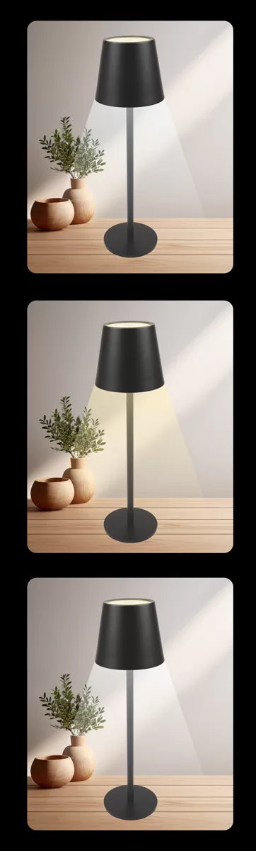 POWERTECH LED επιτραπέζιο φωτιστικό HLL-0194, ρυθμιζόμενο, επαναφορτιζόμενο, λευκό 4 POWERTECH LED επιτραπέζιο φωτιστικό HLL-0194, ρυθμιζόμενο, επαναφορτιζόμενο, λευκό - Image 2
