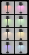 POWERTECH LED επιτραπέζιο φωτιστικό HLL-0195, RGB, ρυθμιζόμενο, επαναφορτιζόμενο, μαύρο 8 POWERTECH LED επιτραπέζιο φωτιστικό HLL-0195, RGB, ρυθμιζόμενο, επαναφορτιζόμενο, μαύρο 2