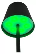 POWERTECH LED επιτραπέζιο φωτιστικό HLL-0195, RGB, ρυθμιζόμενο, επαναφορτιζόμενο, μαύρο 4