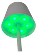 POWERTECH LED επιτραπέζιο φωτιστικό HLL-0196, RGB, ρυθμιζόμενο, επαναφορτιζόμενο, λευκό 4