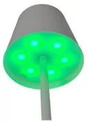 POWERTECH LED επιτραπέζιο φωτιστικό HLL-0196, RGB, ρυθμιζόμενο, επαναφορτιζόμενο, λευκό 4