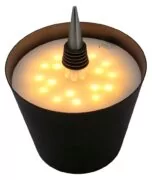 POWERTECH LED φωτιστικό για μπουκάλι HLL-0197, ρυθμιζόμενο, επαναφορτιζόμενο, μαύρο 4