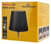 POWERTECH LED φωτιστικό για μπουκάλι HLL-0197, ρυθμιζόμενο, επαναφορτιζόμενο, μαύρο 5