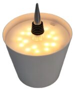 POWERTECH LED φωτιστικό για μπουκάλι HLL-0198, ρυθμιζόμενο, επαναφορτιζόμενο, λευκό 4
