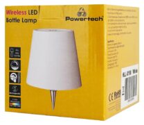 POWERTECH LED φωτιστικό για μπουκάλι HLL-0198, ρυθμιζόμενο, επαναφορτιζόμενο, λευκό 5
