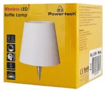 POWERTECH LED φωτιστικό για μπουκάλι HLL-0198, ρυθμιζόμενο, επαναφορτιζόμενο, λευκό 5