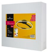 POWERTECH LED φωτιστικό οροφής HLL-0199, 29W, 4000K, Φ38x10cm, χρυσό/μαύρο 6