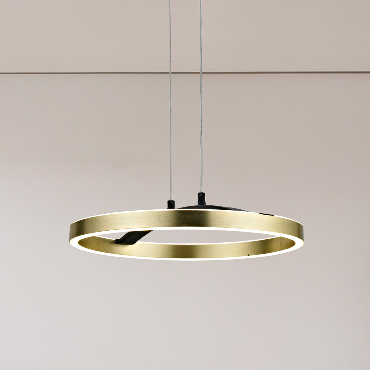 POWERTECH LED φωτιστικό οροφής HLL-0201, 29W, 4000K, Φ38x120cm, χρυσό/μαύρο 4 POWERTECH LED φωτιστικό οροφής HLL-0201, 29W, 4000K, Φ38x120cm, χρυσό/μαύρο - Image 2