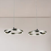 POWERTECH LED φωτιστικό οροφής HLL-0203, 42W, 4000K, 70x30x120cm, ασημί/μαύρο 2