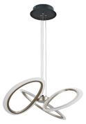 POWERTECH LED φωτιστικό οροφής HLL-0205, 40W, 4000K, Φ53x120cm, οπάλ χρυσό/μαύρο 2 POWERTECH LED φωτιστικό οροφής HLL-0205, 40W, 4000K, Φ53x120cm, οπάλ χρυσό/μαύρο 1