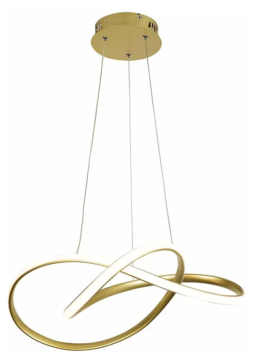 POWERTECH LED φωτιστικό οροφής HLL-0208, 48W, 4000K, Φ50cm x 120cm, χρυσό 3 POWERTECH LED φωτιστικό οροφής HLL-0208, 48W, 4000K, Φ50cm x 120cm, χρυσό