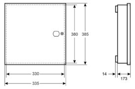 PULSAR τροφοδοτικό HPSB-24V10A-C, 27.6V/10A 4