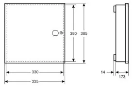 PULSAR τροφοδοτικό HPSB-24V5A-C, 27.6V/5A 4
