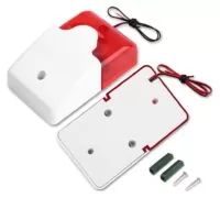 Σειρήνα πανικού Piezzo εσωτερικού χώρου HS-157, 12V, Red 6 Σειρήνα πανικού Piezzo εσωτερικού χώρου HS-157, 12V, Red 2