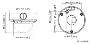 HIKVISION HIWATCH IP κάμερα HWI-D640H-Z, POE, 2.8-12mm, 4MP, IP67 & IK10 6 HIKVISION HIWATCH IP κάμερα HWI-D640H-Z, POE, 2.8-12mm, 4MP, IP67 & IK10 2
