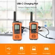 Retevis RT45P adiavrochos IP67 pompodektis PMR446