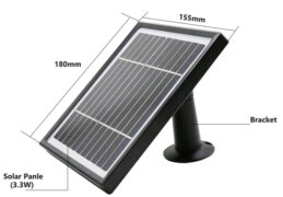 INNOTRONIK ηλιακό πάνελ ICH-B-SP-3-3W, 3.3W, IP66 3