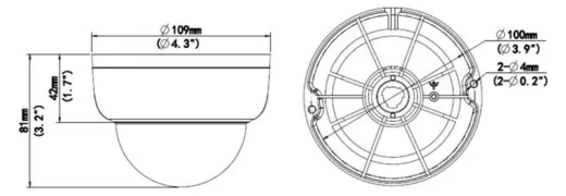 UNIARCH IP κάμερα IPC-D122-PF28, 2.8mm, 2MP, IP67/IK10, PoE, IR έως 30m 3