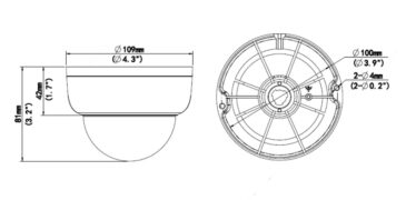 UNIARCH IP κάμερα IPC-D125-PF28, 2.8mm, 5MP, IP67/IK10, PoE, IR έως 30m 4