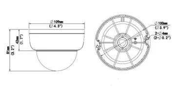 UNIARCH IP κάμερα IPC-D125-PF28, 2.8mm, 5MP, IP67/IK10, PoE, IR έως 30m 4