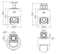 UNIARCH IP κάμερα IPC-P213-AF40KC, 4mm, 3MP, IP66, PoE, LED, SD, IR 30m 3