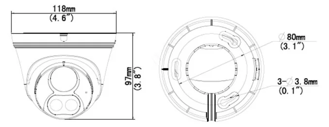 UNIARCH IP κάμερα IPC-T213-APF28W, 2.8mm 3MP, IP67, PoE, LED, SD, IR 30m 5 UNIARCH IP κάμερα IPC-T213-APF28W, 2.8mm 3MP, IP67, PoE, LED, SD, IR 30m - Image 3