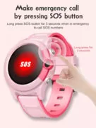 INTIME GPS smartwatch για παιδιά IT-051, 1.28", camera, 4G, IPX7, μαύρο 4