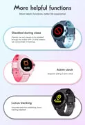 INTIME GPS smartwatch για παιδιά IT-051, 1.28", camera, 4G, IPX7, μαύρο 5