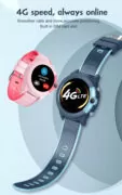 INTIME GPS smartwatch για παιδιά IT-053, 1.28", camera, 4G, IPX7, ροζ 3