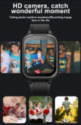 INTIME GPS smartwatch για παιδιά IT-063, 1.85", κάμερα, 4G, IPX7, ροζ 3