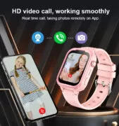 INTIME GPS smartwatch για παιδιά IT-063, 1.85", κάμερα, 4G, IPX7, ροζ 4