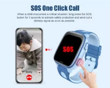 INTIME GPS smartwatch για παιδιά IT-074, 1.83", κάμερα, 4G, IPX5, μαύρο 5