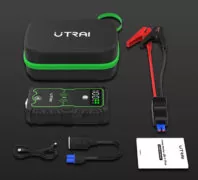 UTRAI εκκινητής μπαταρίας αυτοκινήτου JS-1 Pro με φακό, 12V/2500A, 16000mAh 7