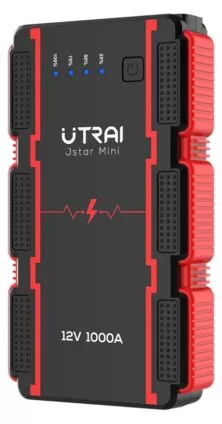 UTRAI εκκινητής μπαταρίας αυτοκινήτου JS-Mini με φακό, 12V/1000A, 13000mah