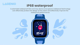 LAGENIO GPS smartwatch για παιδιά K10, 1.8", με κάμερα, 4G, IP68, μαύρο 5