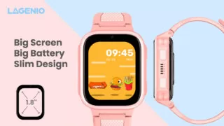 LAGENIO GPS smartwatch για παιδιά K10, 1.8", με κάμερα, 4G, IP68, μαύρο 6