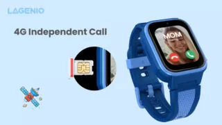 LAGENIO GPS smartwatch για παιδιά K10, 1.8", με κάμερα, 4G, IP68, μαύρο 10