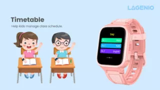 LAGENIO GPS smartwatch για παιδιά K10, 1.8", με κάμερα, 4G, IP68, μαύρο 13