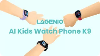 LAGENIO GPS smartwatch για παιδιά K9, 1.78" AMOLED, με κάμερα, 4G, IP68, μπλε 2