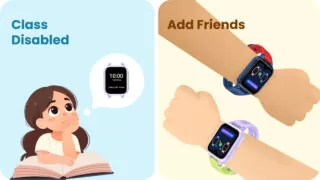 LAGENIO GPS smartwatch για παιδιά K9, 1.78" AMOLED, με κάμερα, 4G, IP68, μπλε 12