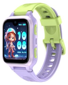 LAGENIO GPS smartwatch για παιδιά K9, 1.78" AMOLED, με κάμερα, 4G, IP68, μωβ